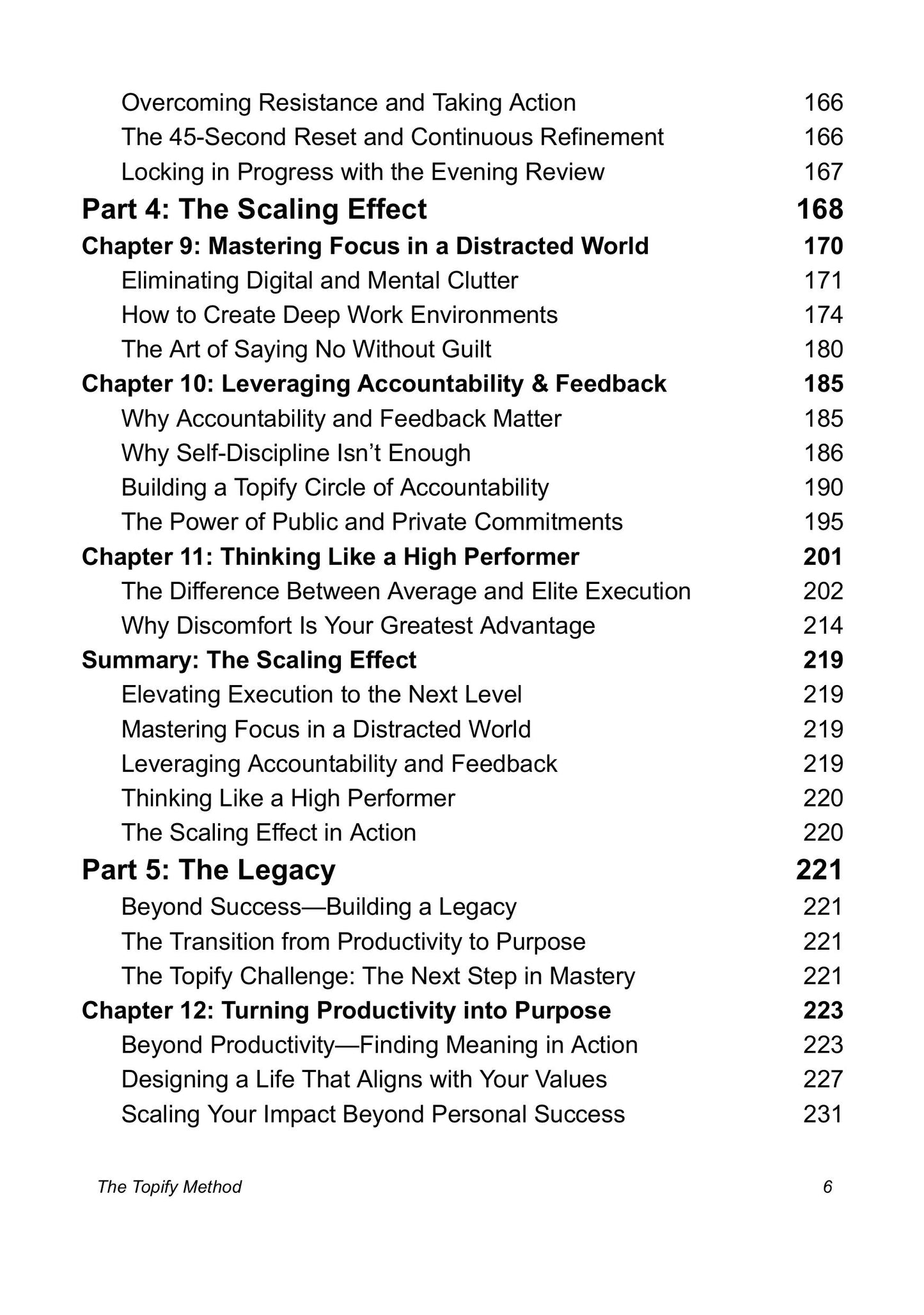 The Topify Method Book: From Dream to Daily Action – Stop Thinking, Start Doing