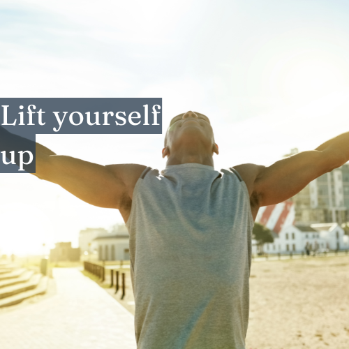 Lift yourself up, because relying on others might leave you stuck in the dirt.