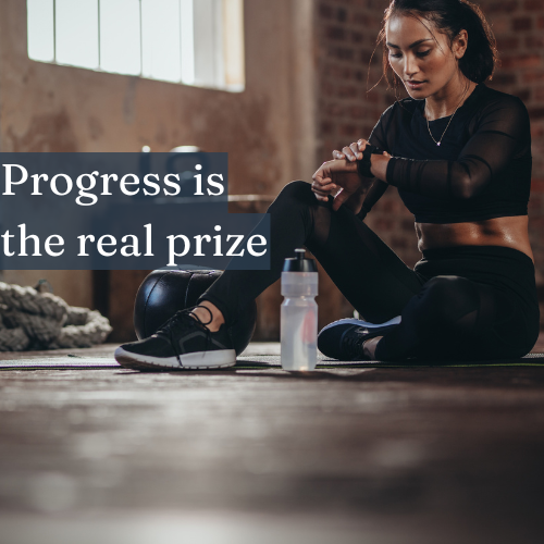 When perfection tries to steal your moment, remember: progress is the real prize.