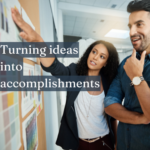 Productivity is the art of turning ideas into accomplishments.